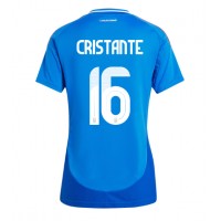 Italia Bryan Cristante #16 Kotipaita Naiset EM-Kisat 2024 Lyhythihainen